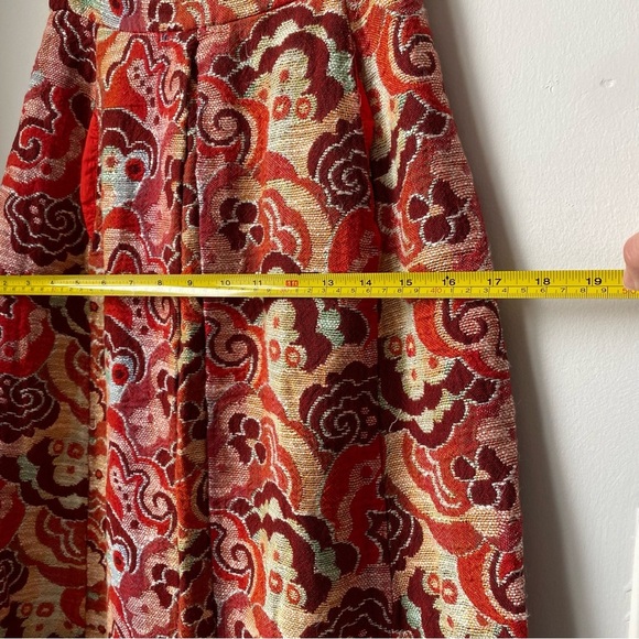 Elegant Multicolor Patterned Skirt fits women’s XS - Picture 11 of 14